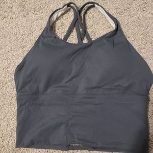 Stone Grey NVGTN Matrix Sports Bra